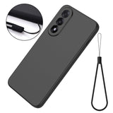 For-OnePlus-Nord-5-5G-Liquid-Silicone-Case-Phone-Back-Cover-with-Hand-Strap-Black
