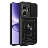 For-Xiaomi-Redmi-Turbo-4-Pro-5G-/-Poco-F7-5G-Case-with-Slide-Camera-Lid-PC-+-TPU-Kickstand-Phone-Cover-Black