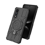 For-OnePlus-Ace-5-Ultra-5G-/-Nord-5-5G-Magnetic-Case-Rotating-Metal-Kickstand-PC-+-TPU-Phone-Back-Cover-Black