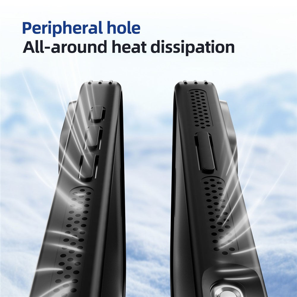 ABEEL-For-iPhone-17-Pro-Max-Magnetic-Case-TPU-PC-Cooling-Matte-Phone-Back-Cover-with-Lens-Film-Black