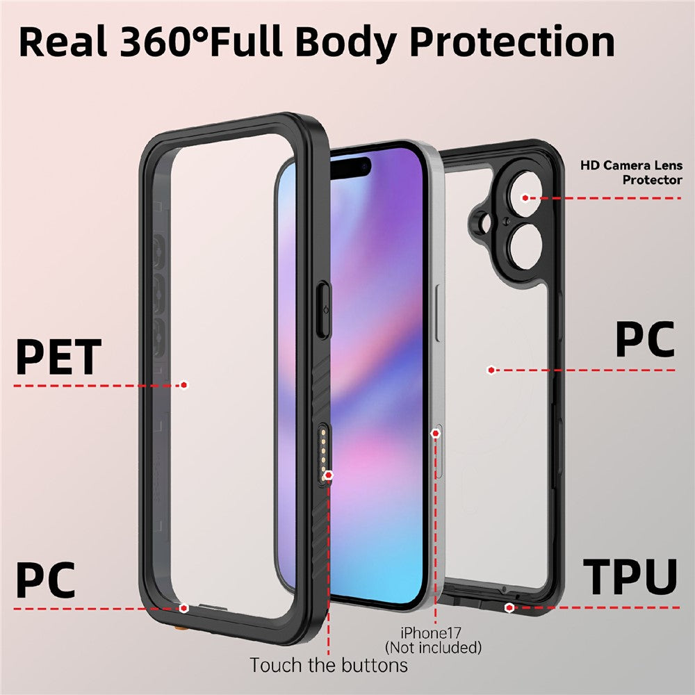 REDPEPPER-FS-/-FM-Series-For-iPhone-17-Waterproof-Case-IP68-Shockproof-Phone-Cover