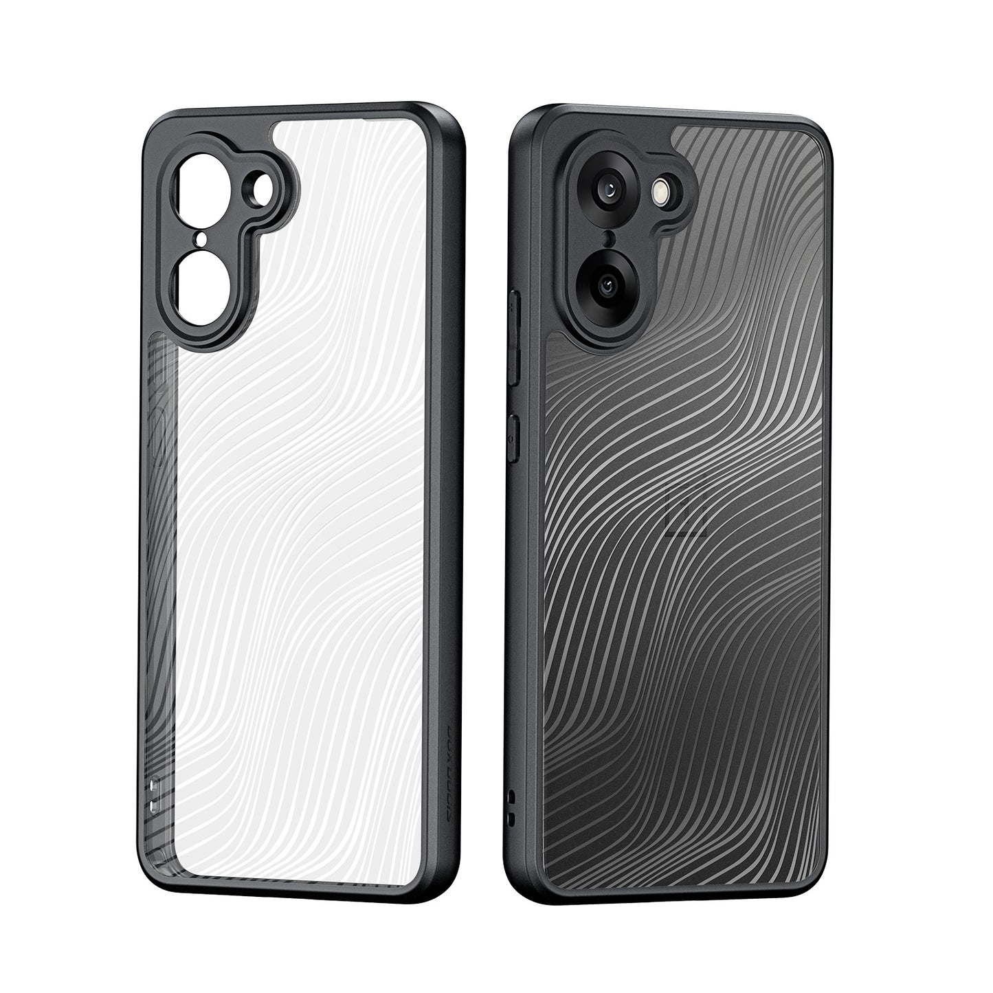 For-OnePlus-Ace-5-Racing-5G-/-OnePlus-Nord-CE5-5G-Case-DUX-DUCIS-Aimo-Series-TPU+PC-Matte-Drop-proof-Phone-Cover-(REACH-Certification)-Black