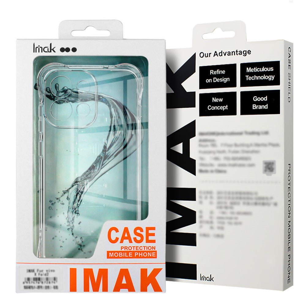 IMAK-For-Samsung-Galaxy-S25-FE-Case-TPU-Phone-Cover-Airbag-Shockproof-Protection-Transparent