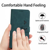 For-Oppo-Reno14-5G-(Global)-/-Oppo-Reno14-F-5G-/-Oppo-Reno14-5G-(China)-Stand-Case-PU-Leather-Phone-Cover-Imprinted-Heart-Pattern-Green