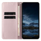 For-Samsung-Galaxy-A17-5G-/-A17-4G-/-A26-5G-/-A16-5G-/-A16-4G-Wallet-Case-Line-Imprinted-Leather-Stand-Phone-Cover-with-Wrist-Strap-Rose-Gold