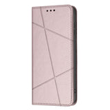 For-Samsung-Galaxy-A17-5G-/-A17-4G-/-A26-5G-/-A16-5G-/-A16-4G-Wallet-Case-Line-Imprinted-Leather-Stand-Phone-Cover-with-Wrist-Strap-Rose-Gold