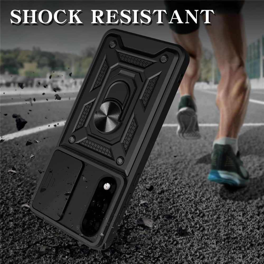 For-OnePlus-Nord-5-5G-Case-with-Slide-Camera-Lid-PC-+-TPU-Kickstand-Phone-Cover-Black