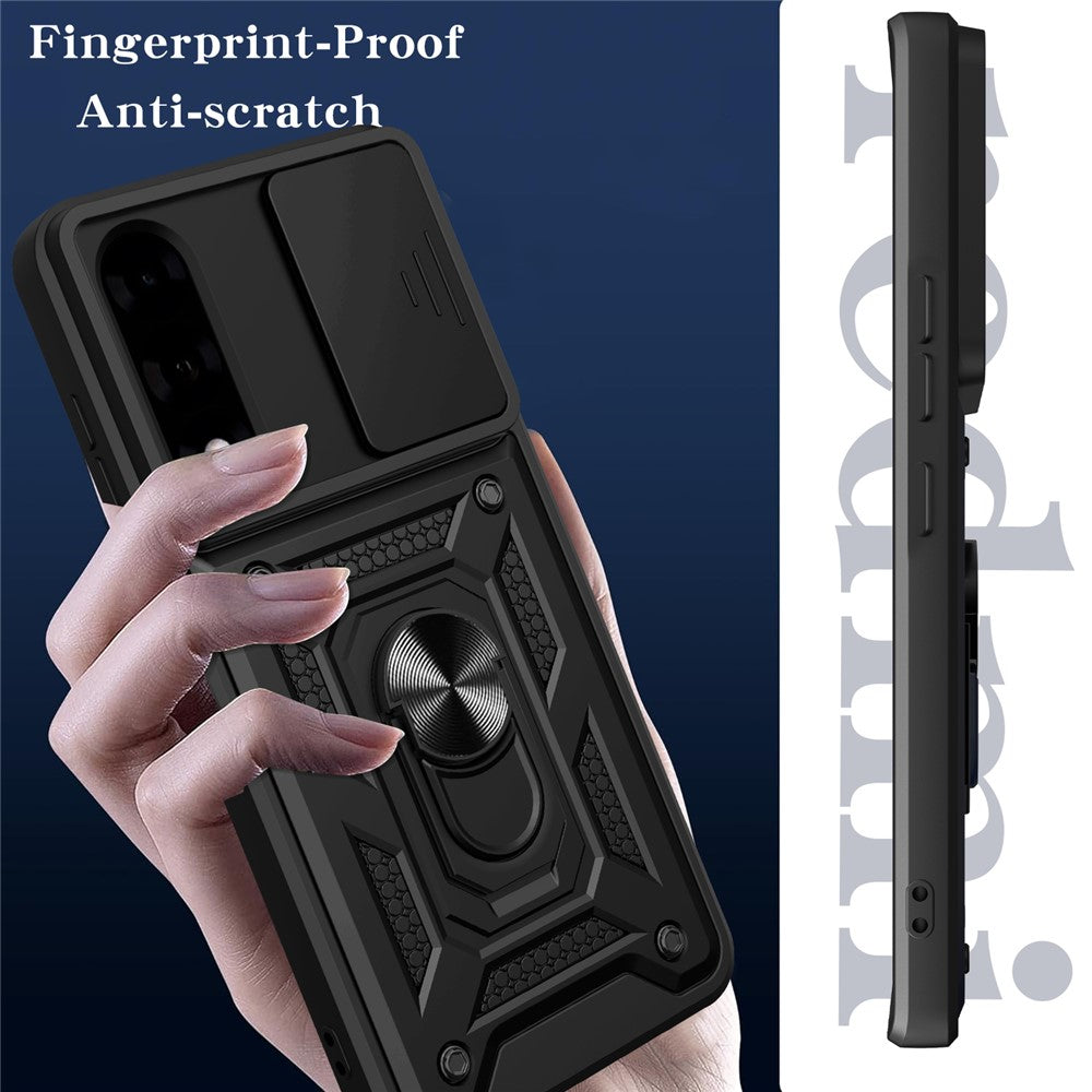 For-OnePlus-Nord-5-5G-Case-with-Slide-Camera-Lid-PC-+-TPU-Kickstand-Phone-Cover-Black