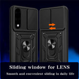 For-OnePlus-Nord-5-5G-Case-with-Slide-Camera-Lid-PC-+-TPU-Kickstand-Phone-Cover-Black