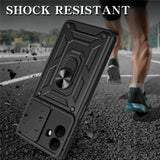 For-Samsung-Galaxy-A07-4G-Case-with-Slide-Camera-Lid-PC-+-TPU-Kickstand-Phone-Cover-Black