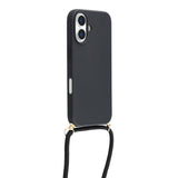 For-iPhone-17-Case-Biodegradable-Wheat-Straw-+-TPU-Eco-Friendly-Phone-Cover-with-Lanyard-Black