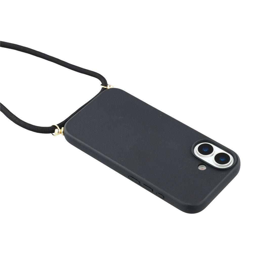 For-iPhone-17-Case-Biodegradable-Wheat-Straw-+-TPU-Eco-Friendly-Phone-Cover-with-Lanyard-Black