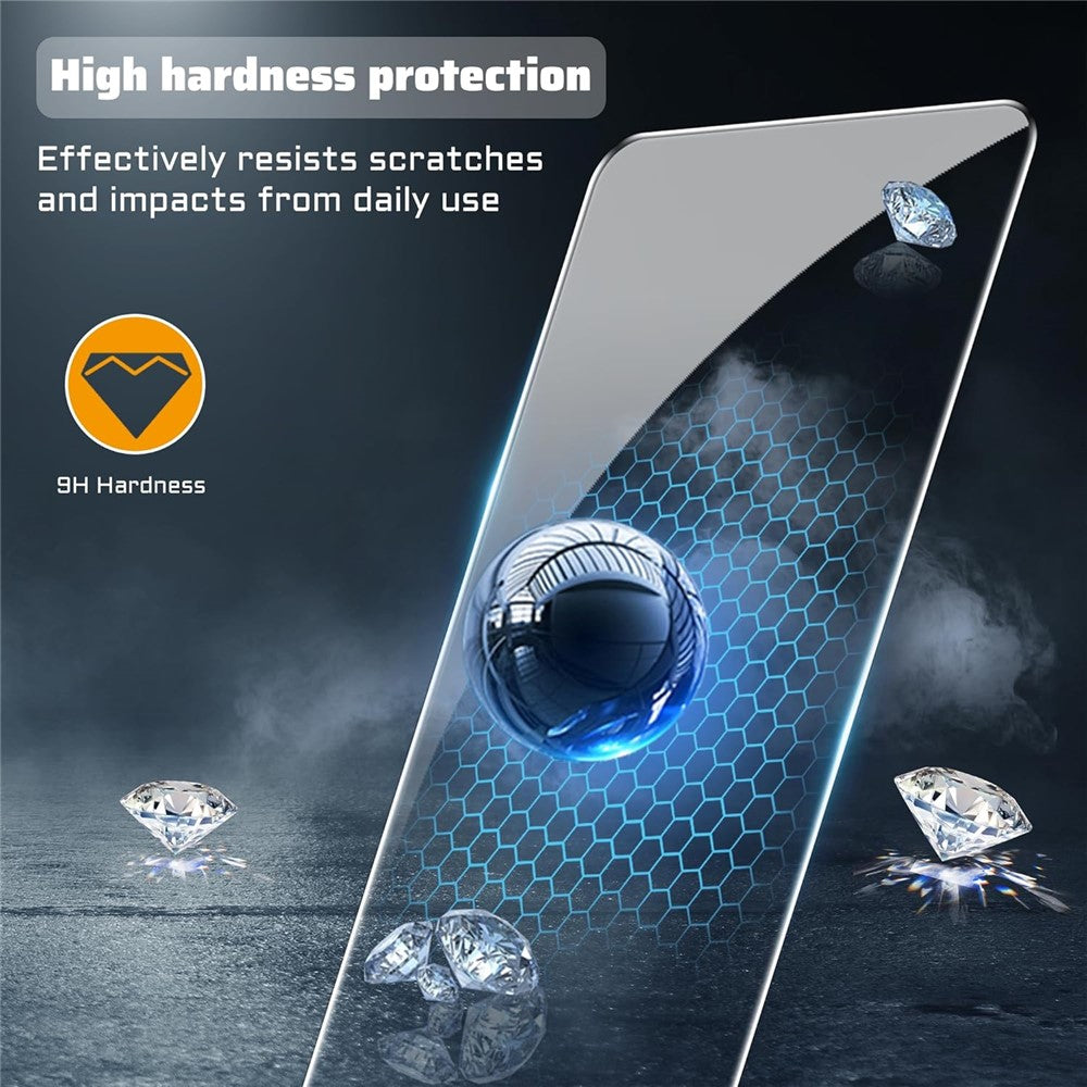 For-Samsung-Galaxy-S25-FE-Clear-TPU-Anti-Scratch-Phone-Case-+-2.5D-Arc-Edge-Screen-Protector