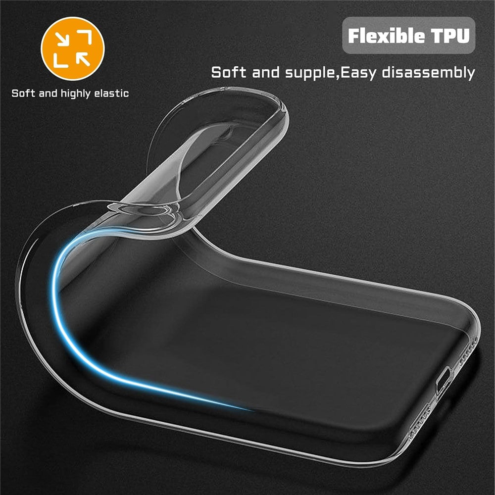 For-Samsung-Galaxy-A17-5G-/-A17-4G-Clear-TPU-Anti-Scratch-Phone-Case-+-2.5D-Arc-Edge-Screen-Protector