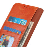 For-OnePlus-Nord-CE5-5G-Case-Nappa-Texture-Split-Leather-Wallet-Phone-Cover-Orange