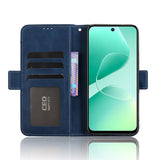 For-Infinix-Hot-60-5G-/-Hot-60i-4G-Leather-Case-Phone-Wallet-Cover-with-Multiple-Card-Slots-Blue