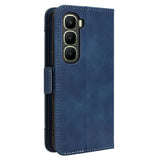 For-Infinix-Hot-60-5G-/-Hot-60i-4G-Leather-Case-Phone-Wallet-Cover-with-Multiple-Card-Slots-Blue