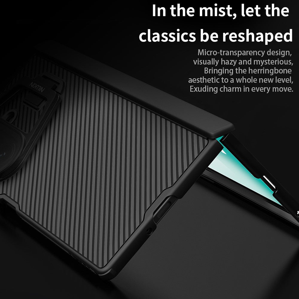 NILLKIN-CamShield-Prop-Series-For-Samsung-Galaxy-Z-Fold7-5G-Case-PC-Phone-Cover-with-Clear-Camera-Lid