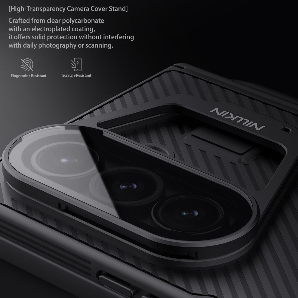 NILLKIN-CamShield-Prop-Magnetic-Series-For-Samsung-Galaxy-Z-Fold7-5G-Case-PC-Phone-Cover-with-Clear-Camera-Lid-/-Stylus-Pen