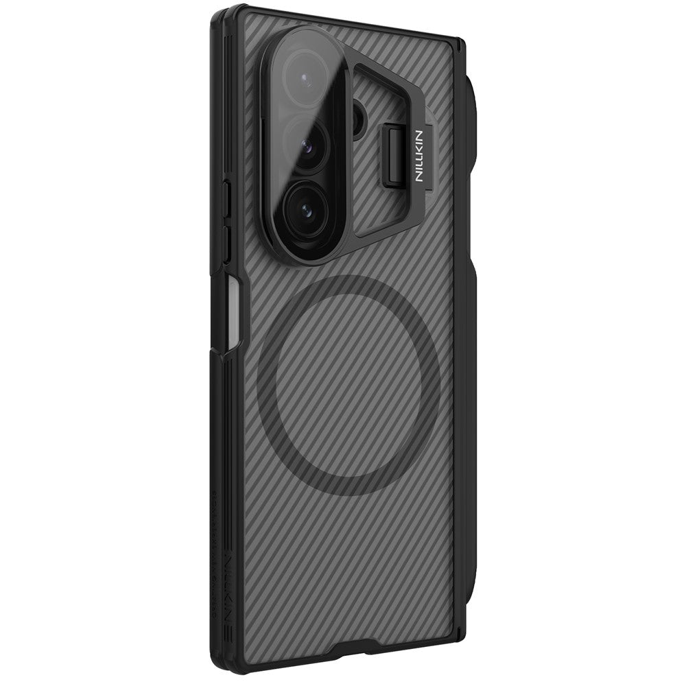 NILLKIN-CamShield-Prop-Magnetic-Translucent-Series-For-Samsung-Galaxy-Z-Fold7-5G-Case-with-Stylus-Pen-Clear-Camera-Lid-PC-Phone-Cover