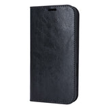 For-iPhone-17-Case-Crazy-Horse-Texture-Split-Leather-Wallet-Phone-Cover-Black