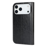 For-iPhone-17-Pro-Max-Case-Crazy-Horse-Texture-Split-Leather-Wallet-Phone-Cover-Black