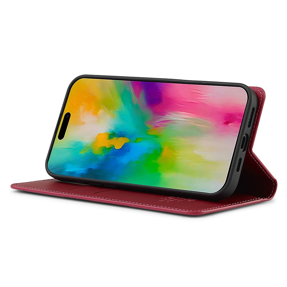 LC.IMEEKE-L1-Series-for-iPhone-17-Case-PU-Leather-Wallet-Stand-Protective-Phone-Cover-Red