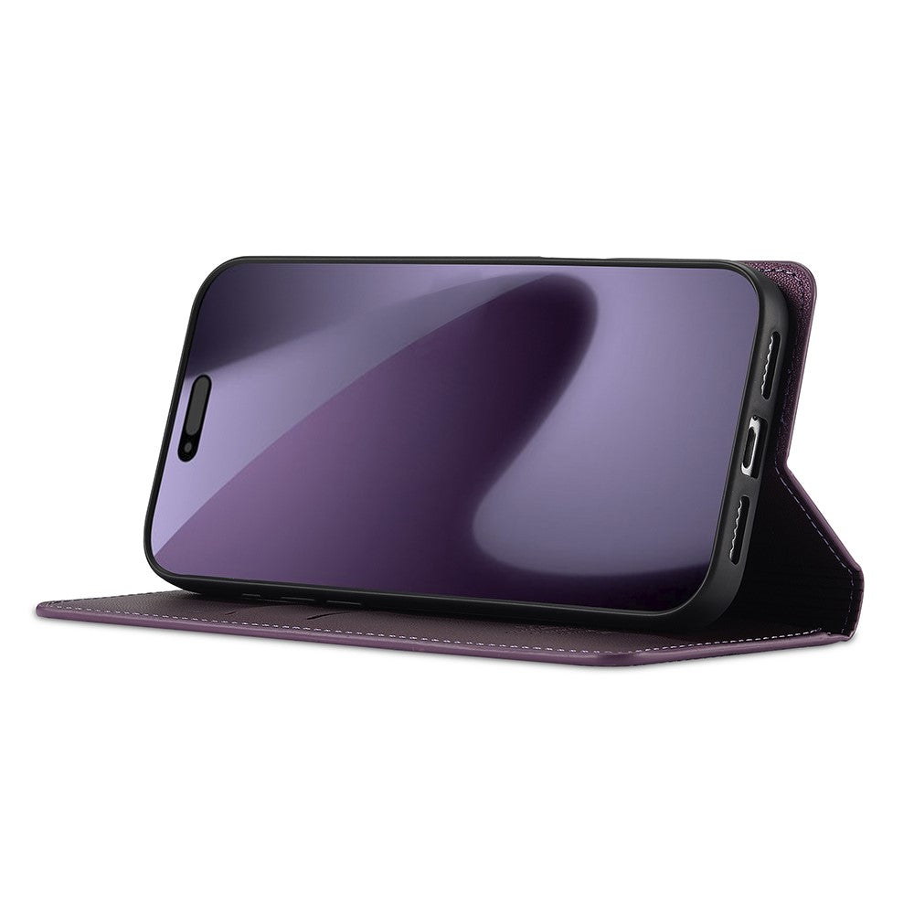 LC.IMEEKE-L1-Series-for-iPhone-17-Pro-Case-PU-Leather-Wallet-Stand-Protective-Phone-Cover-Purple