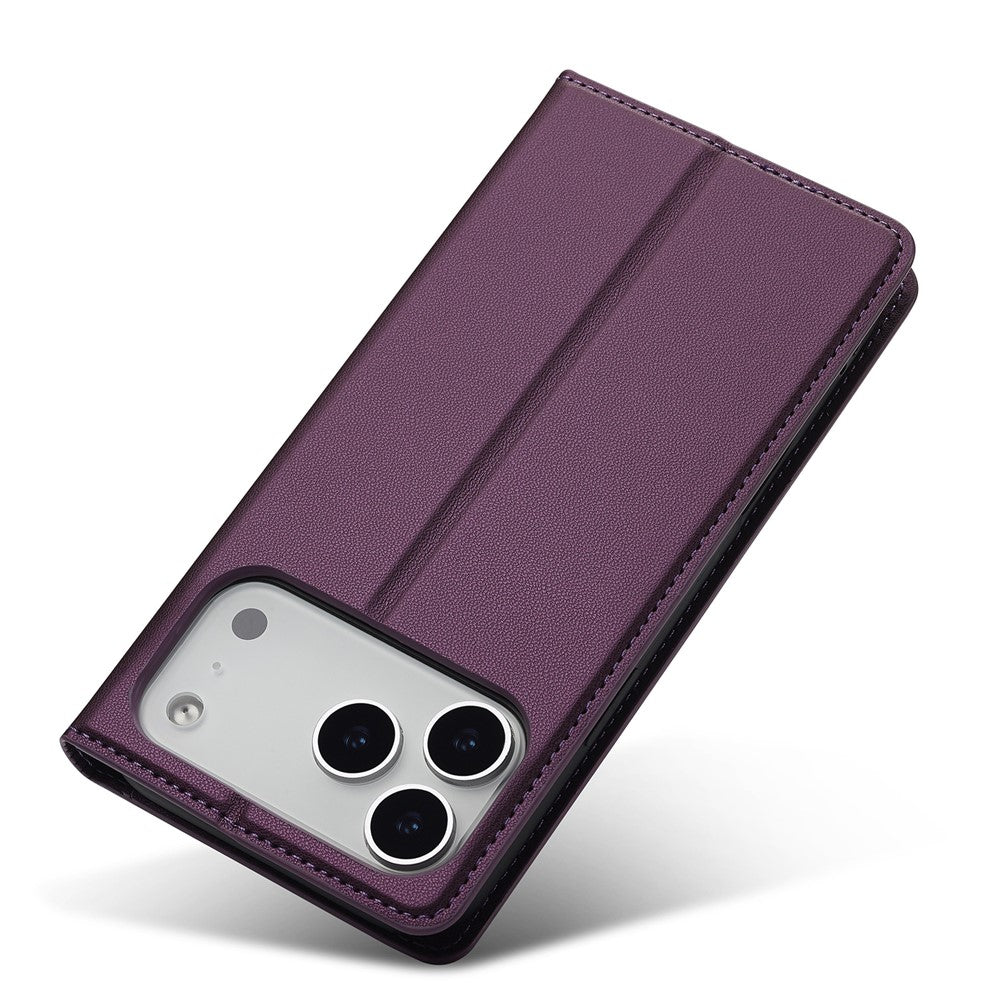 LC.IMEEKE-L1-Series-for-iPhone-17-Pro-Case-PU-Leather-Wallet-Stand-Protective-Phone-Cover-Purple