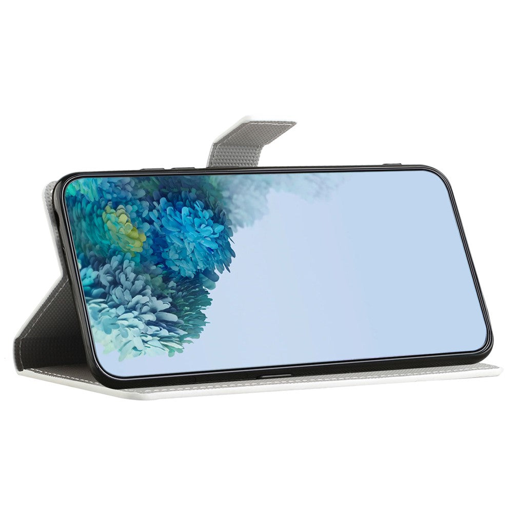 For-iPhone-17-Case-Pattern-Print-PU-Leather-Wallet-Phone-Cover-Blue-Butterfly