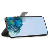 For-iPhone-17-Case-Pattern-Print-PU-Leather-Wallet-Phone-Cover-Blue-Butterfly