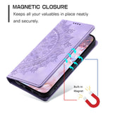 For-iPhone-17-Pro-Max-Case-Magnetic-Closing-Leather-Phone-Cover-Pattern-Imprinted-Purple