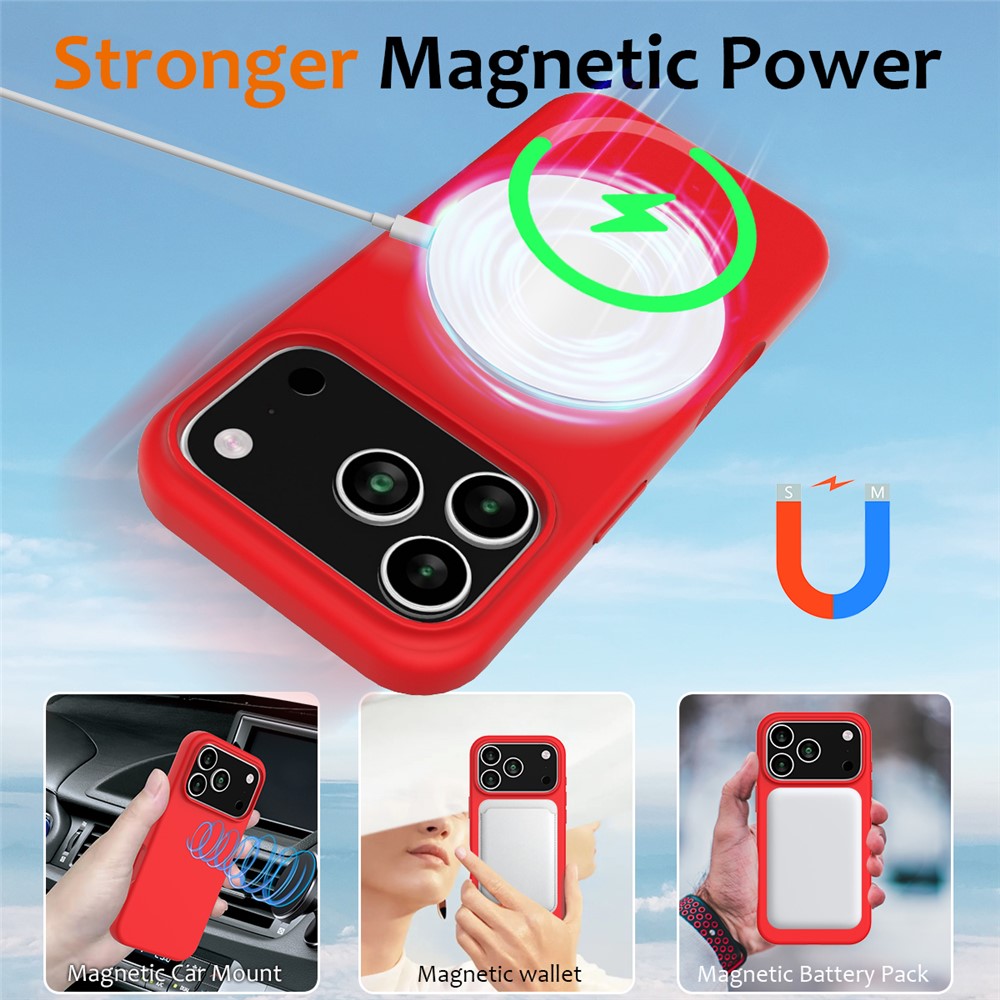 For-iPhone-17-Pro-Case-Compatible-with-MagSafe-Anti-Drop-Liquid-Silicone-Phone-Cover-Red