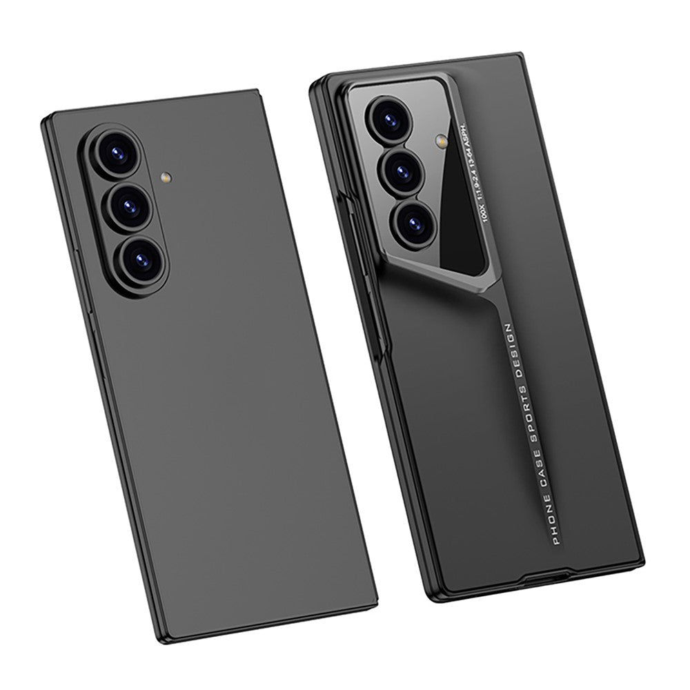 GKK-For-Samsung-Galaxy-Z-Fold7-5G-Case-PC-+-Tempered-Glass-Ultra-Slim-Phone-Cover-Green