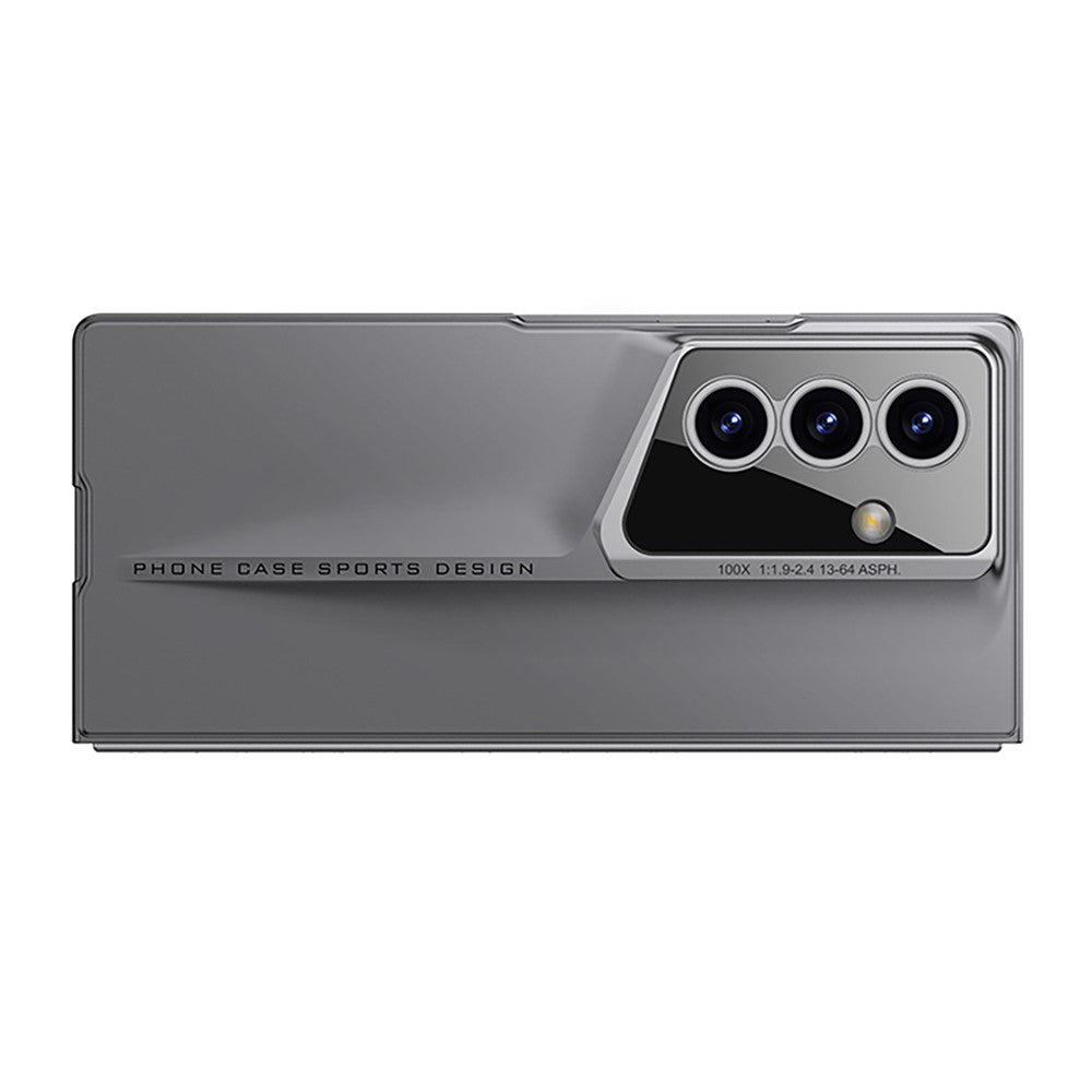 GKK-For-Samsung-Galaxy-Z-Fold7-5G-Case-PC-+-Tempered-Glass-Ultra-Slim-Phone-Cover-Green