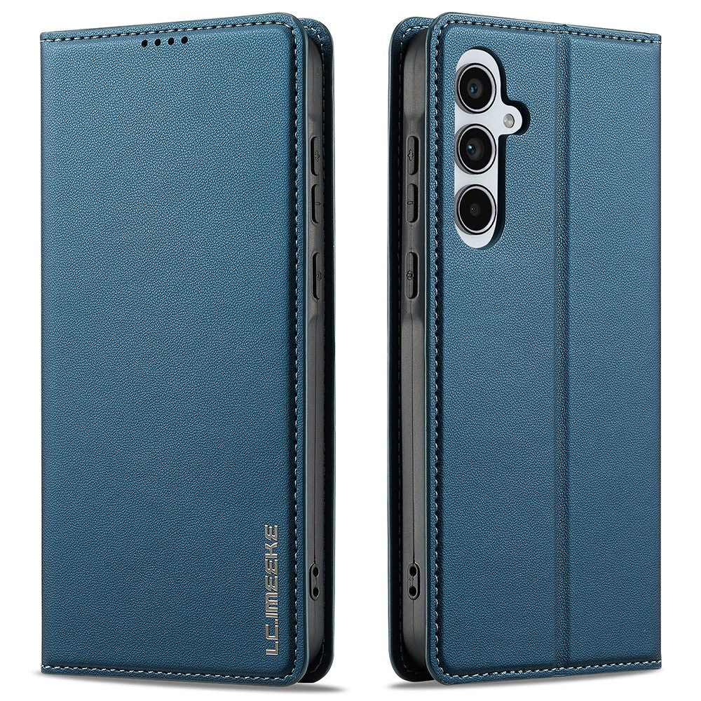 LC.IMEEKE-L1-Series-for-Samsung-Galaxy-A17-5G-/-A17-4G-Case-PU-Leather-Wallet-Stand-Protective-Phone-Cover-Blue