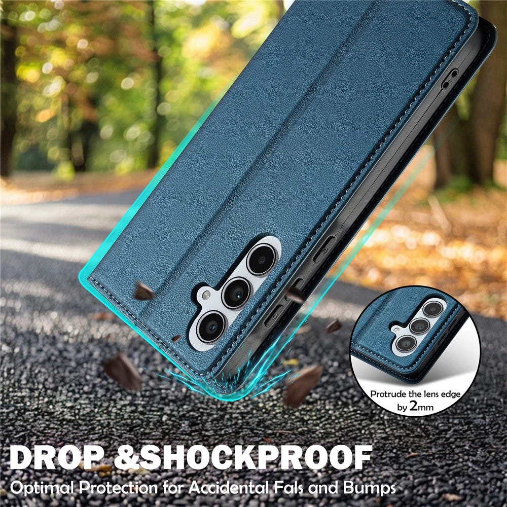 LC.IMEEKE-L1-Series-for-Samsung-Galaxy-A17-5G-/-A17-4G-Case-PU-Leather-Wallet-Stand-Protective-Phone-Cover-Blue