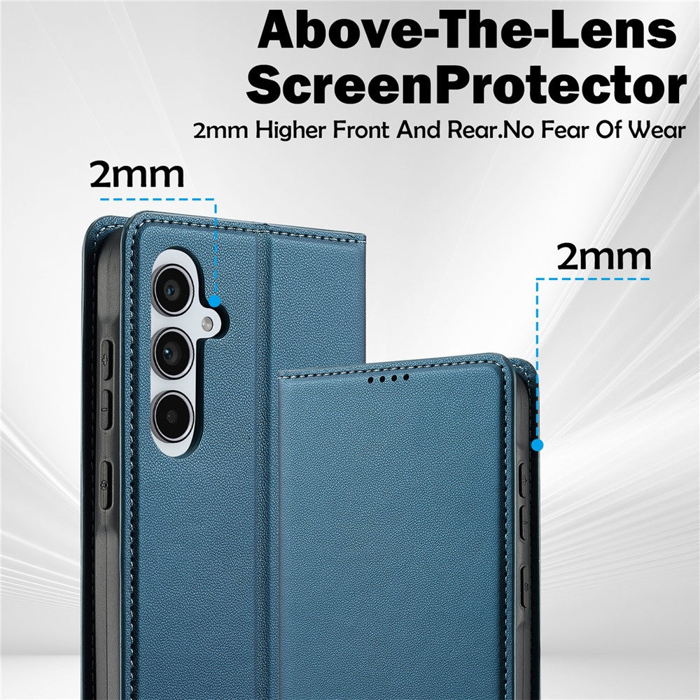 LC.IMEEKE-L1-Series-for-Samsung-Galaxy-A17-5G-/-A17-4G-Case-PU-Leather-Wallet-Stand-Protective-Phone-Cover-Blue