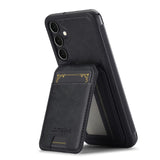 LC.IMEEKE-L3-For-Samsung	Galaxy-A17-5G-/-A17-4G-Magnetic-Case-Detachable-Card-Holder-Leather-TPU-Mobile-Cover-Black