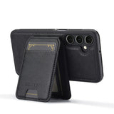 LC.IMEEKE-L3-For-Samsung	Galaxy-A17-5G-/-A17-4G-Magnetic-Case-Detachable-Card-Holder-Leather-TPU-Mobile-Cover-Black