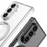 GKK-For-Samsung-Galaxy-Z-Fold7-5G-Magnetic-Case-with-Kickstand-Airbag-Drop-Proof-TPU-Phone-Cover-Transparent