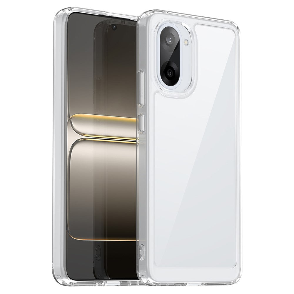 For-OnePlus-Ace-5-Racing-5G-/-Nord-CE5-5G-Case-TPU-+-Acrylic-Protective-Clear-Phone-Cover-Transparent