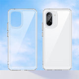 For-OnePlus-Ace-5-Racing-5G-/-Nord-CE5-5G-Case-TPU-+-Acrylic-Protective-Clear-Phone-Cover-Transparent