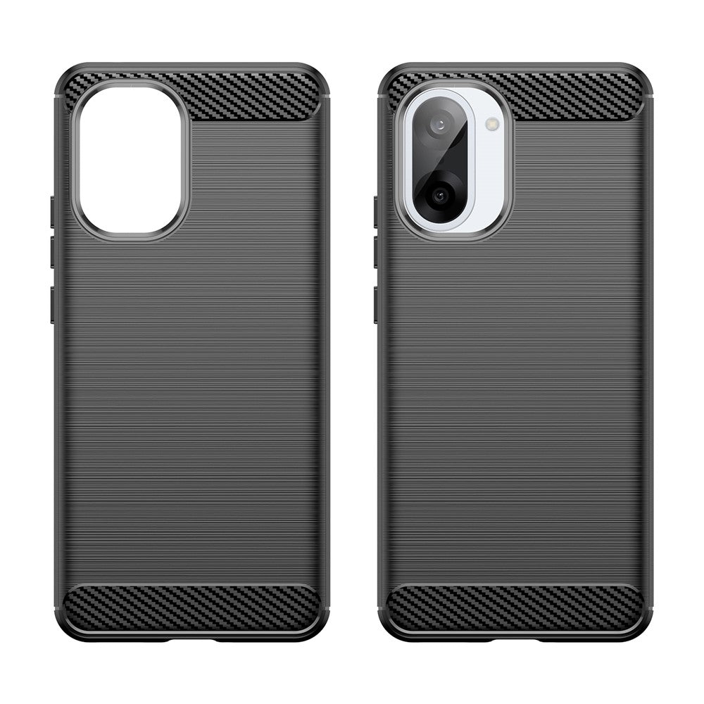 For-OnePlus-Ace-5-Racing-5G-/-Nord-CE5-5G-Case-Protective-Phone-Cover-Carbon-Fiber-Texture-Brushed-Black