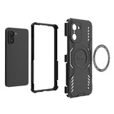 For-OnePlus-Nord-CE5-5G-/-Ace-5-Racing-5G-Magnetic-Case-Butterfly-Armor-Hollow-Heat-Dissipation-PC-+-TPU-Phone-Cover-Red