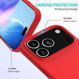 For-iPhone-17-Pro-Case-Drop-Proof-Liquid-Silicone-Soft-Lining-Back-Phone-Cover-Red