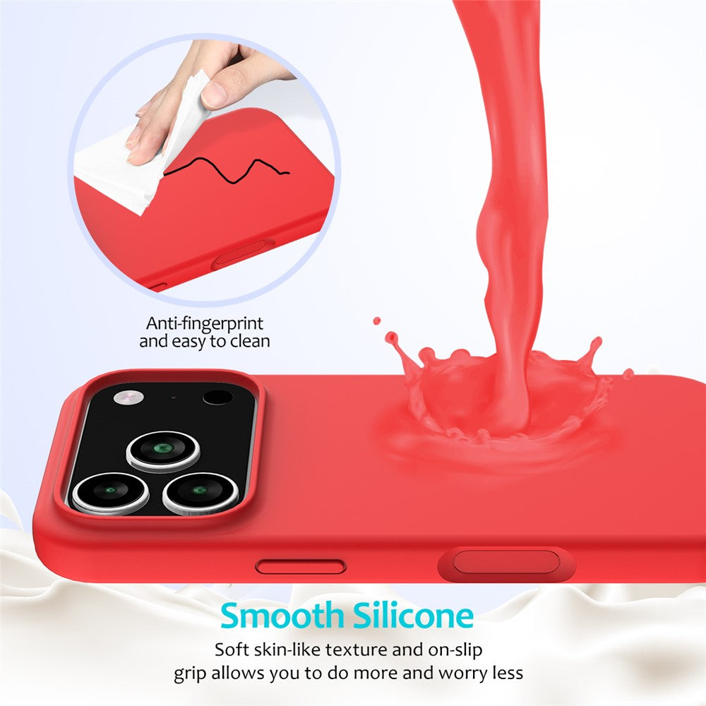 For-iPhone-17-Pro-Case-Drop-Proof-Liquid-Silicone-Soft-Lining-Back-Phone-Cover-Red