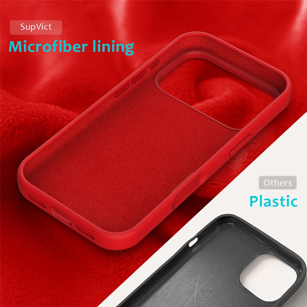 For-iPhone-17-Pro-Case-Drop-Proof-Liquid-Silicone-Soft-Lining-Back-Phone-Cover-Red