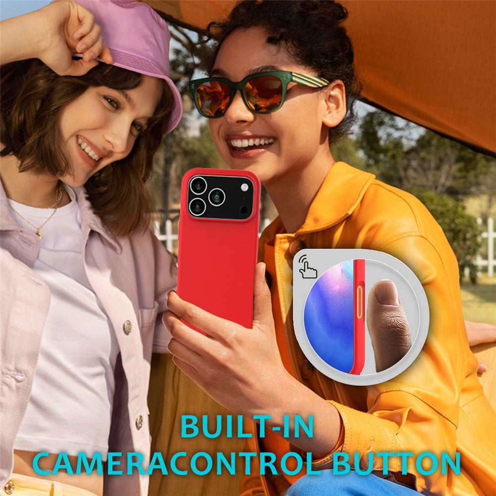 For-iPhone-17-Pro-Case-Drop-Proof-Liquid-Silicone-Soft-Lining-Back-Phone-Cover-Red