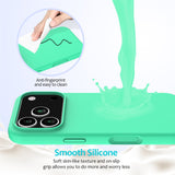 For-iPhone-17-Pro-Case-Drop-Proof-Liquid-Silicone-Soft-Lining-Back-Phone-Cover-Green